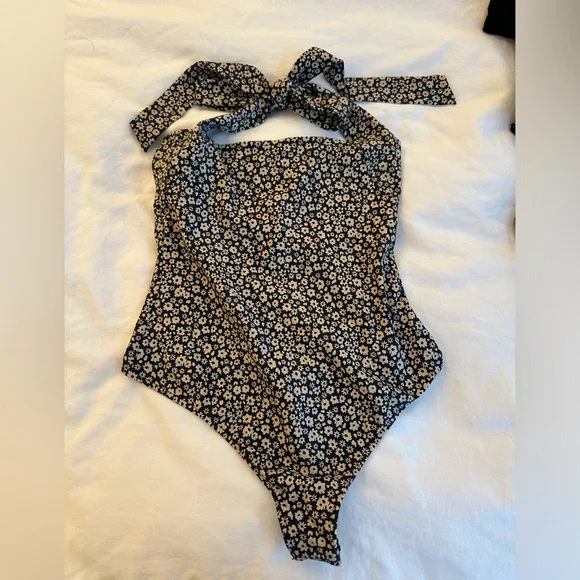 Free People Talk Back Bodysuit Size XS - Picture 2 of 3